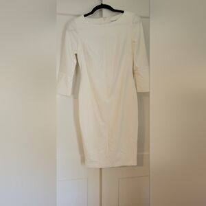 white dress , Calvin Klein size 4